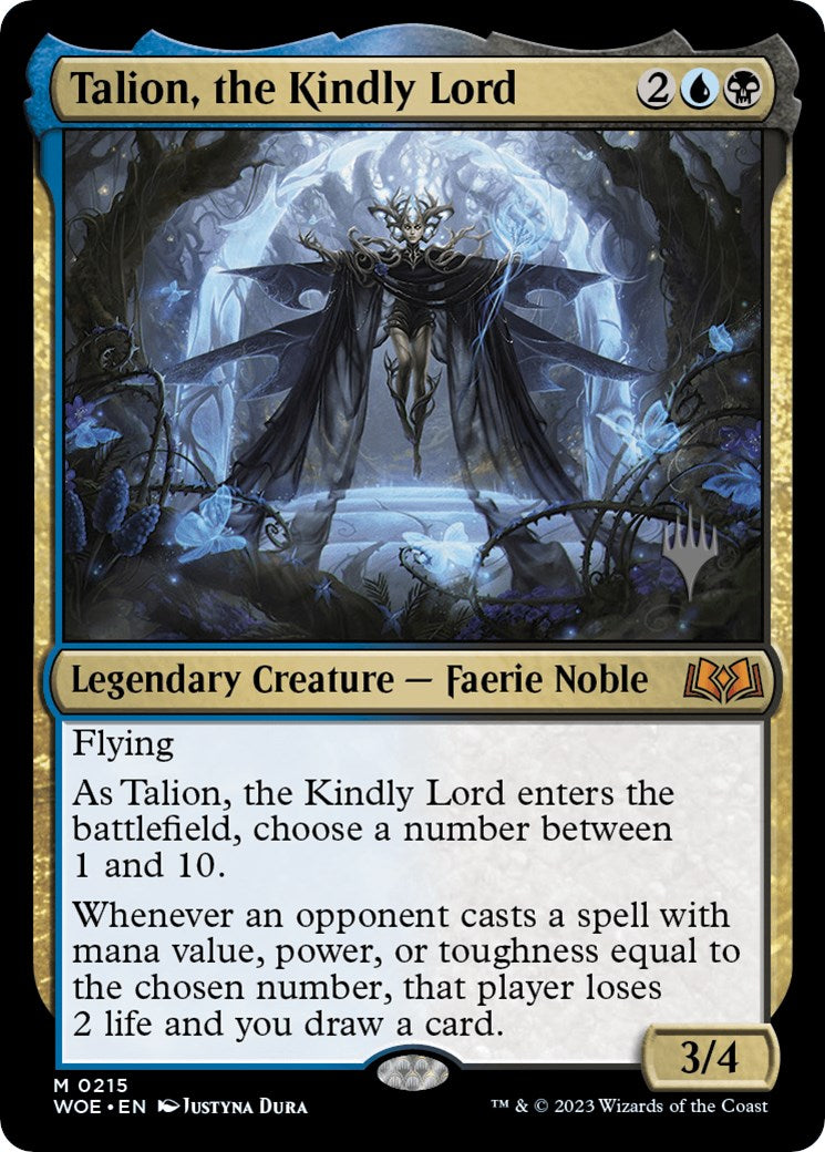 Talion, the Kindly Lord (Promo Pack) [Wilds of Eldraine Promos] | Grognard Games