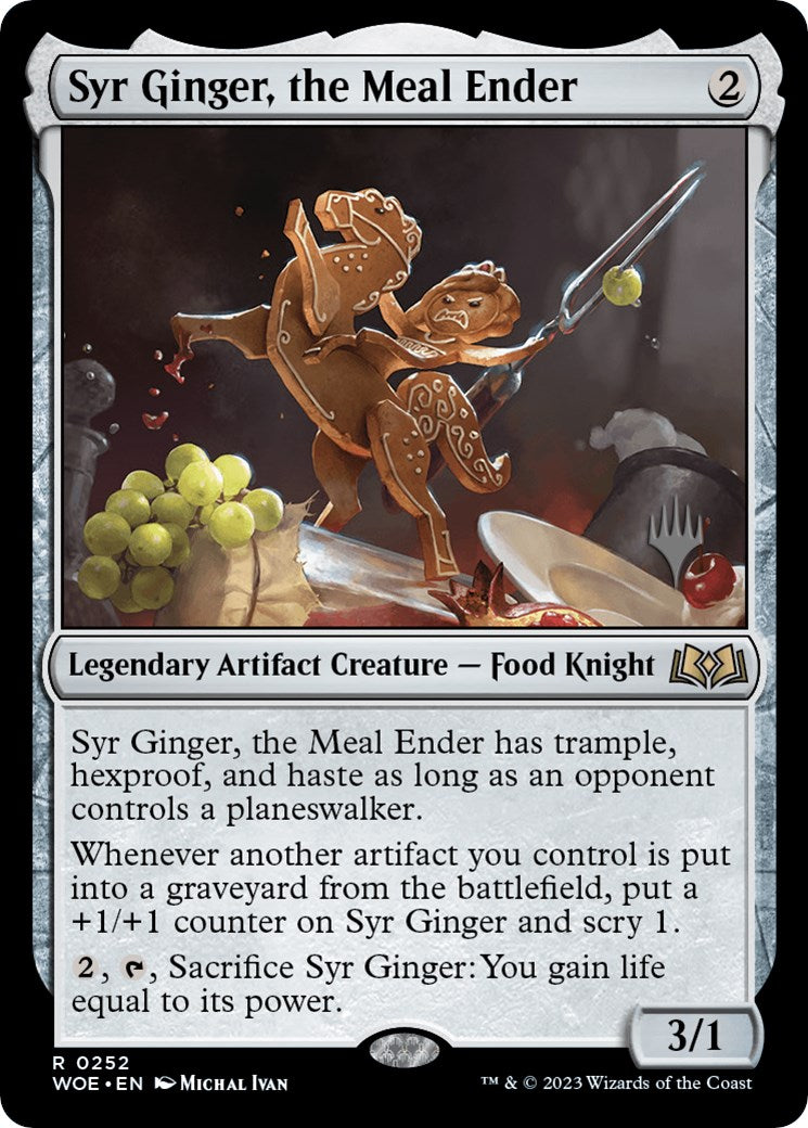 Syr Ginger, the Meal Ender (Promo Pack) [Wilds of Eldraine Promos] | Grognard Games