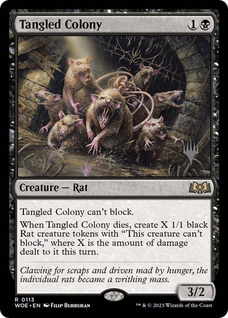 Tangled Colony (Promo Pack) [Wilds of Eldraine Promos] | Grognard Games