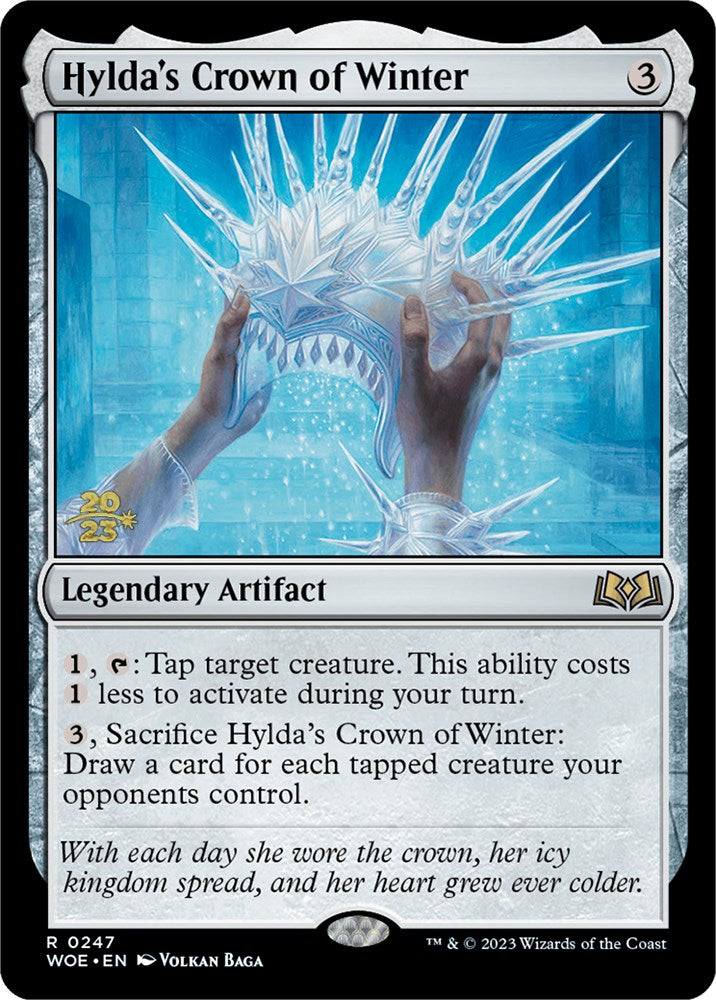 Hylda's Crown of Winter [Wilds of Eldraine Prerelease Promos] | Grognard Games