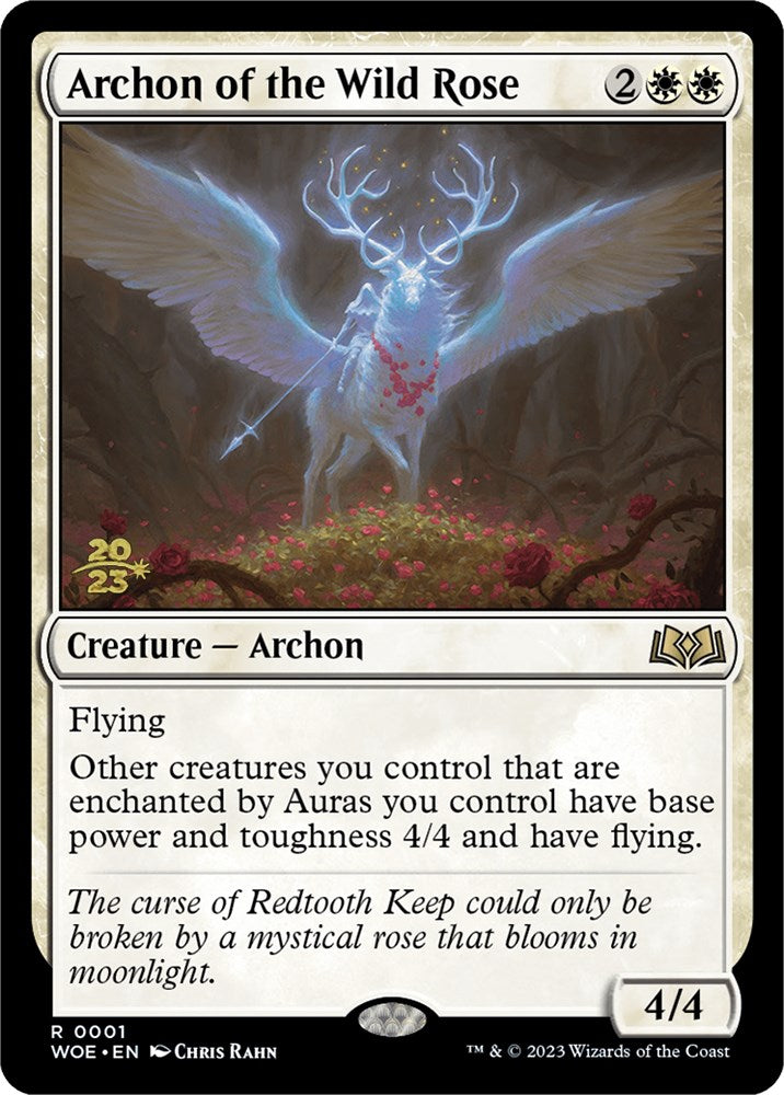 Archon of the Wild Rose [Wilds of Eldraine Prerelease Promos] | Grognard Games