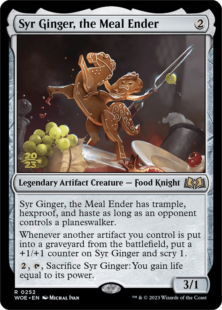 Syr Ginger, the Meal Ender [Wilds of Eldraine Prerelease Promos] | Grognard Games