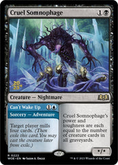 Cruel Somnophage // Can't Wake Up (Promo Pack) [Wilds of Eldraine Promos] | Grognard Games