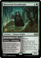 Mosswood Dreadknight // Dread Whispers [Wilds of Eldraine Prerelease Promos] | Grognard Games