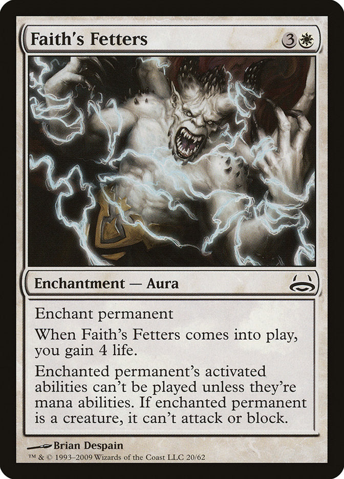 Faith's Fetters [Duel Decks: Divine vs. Demonic] | Grognard Games