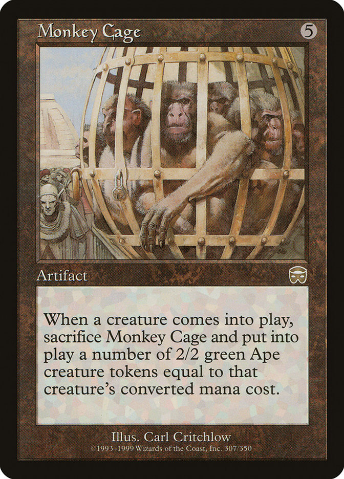 Monkey Cage [Mercadian Masques] | Grognard Games