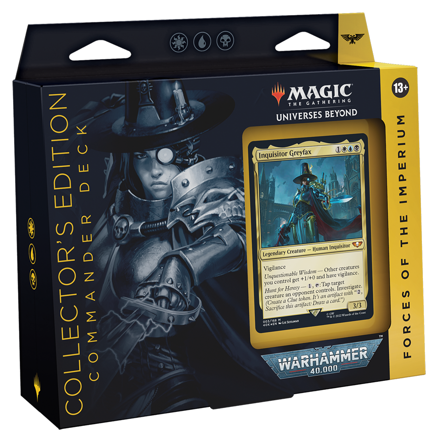 Warhammer 40,000 - Commander Deck (Forces of the Imperium - Collector's Edition) | Grognard Games