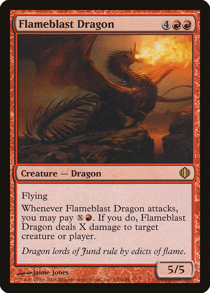 Flameblast Dragon [Shards of Alara] | Grognard Games