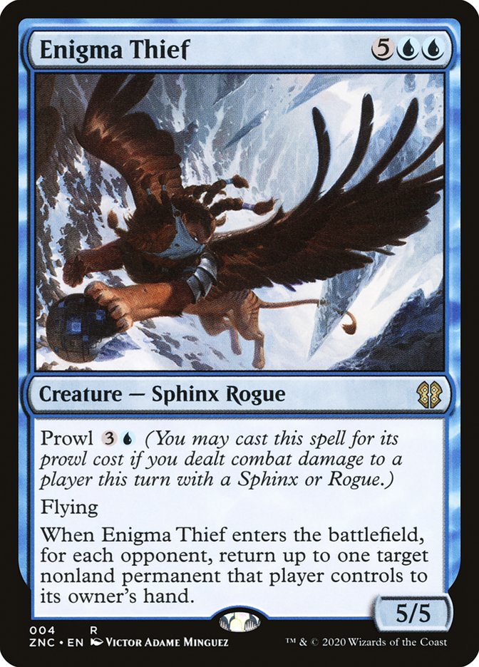 Enigma Thief [Zendikar Rising Commander] | Grognard Games