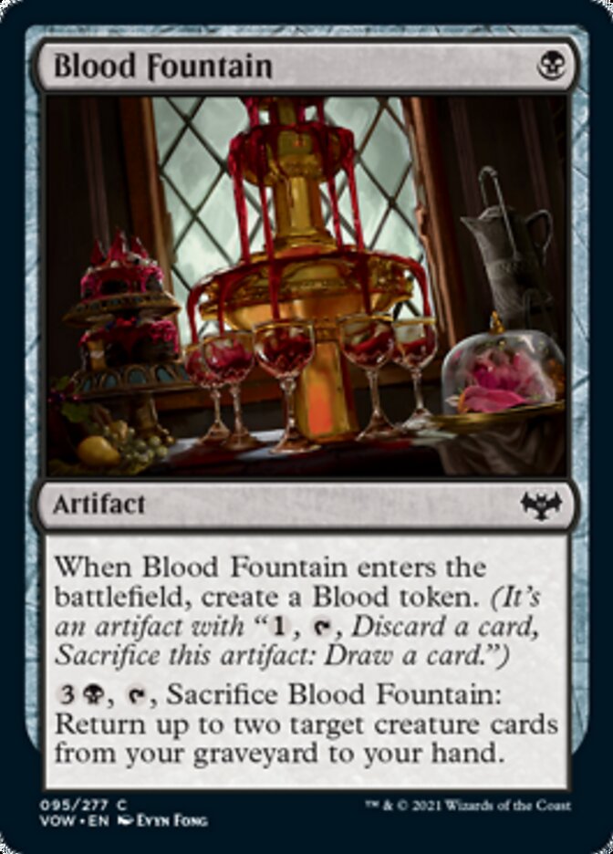 Blood Fountain [Innistrad: Crimson Vow] | Grognard Games