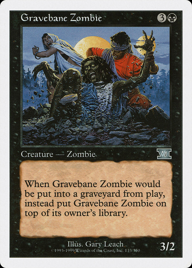 Gravebane Zombie [Classic Sixth Edition] | Grognard Games