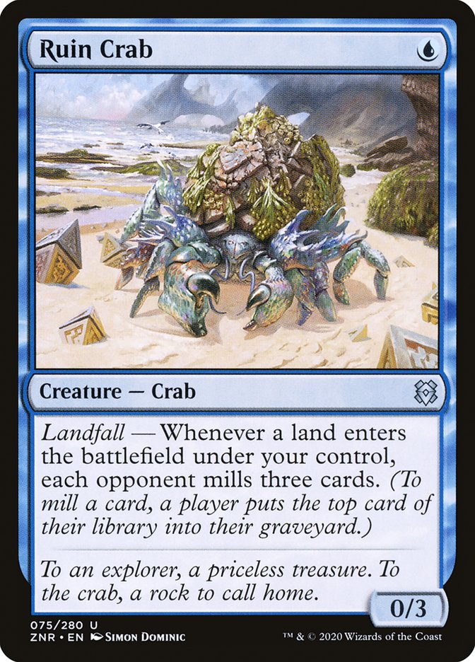 Ruin Crab [Zendikar Rising] | Grognard Games