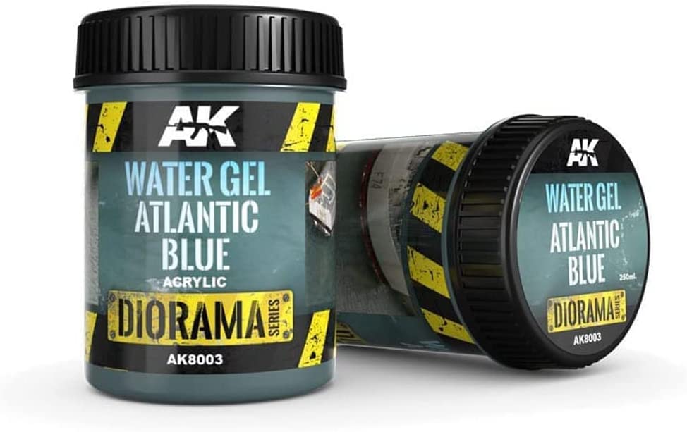 AK 8003 WATER GEL ATLANTIC BLUE 250ML | Grognard Games