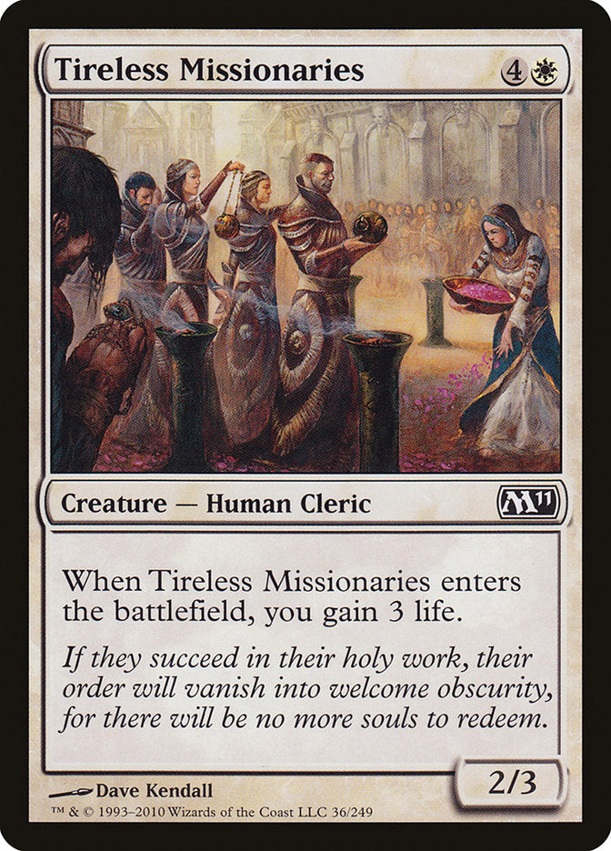 Tireless Missionaries [Magic 2011] | Grognard Games