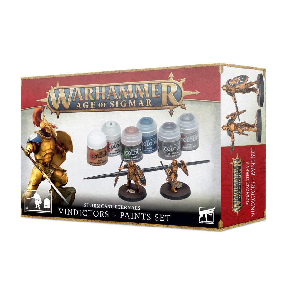 Age of Sigmar Vindictors and Paints | Grognard Games