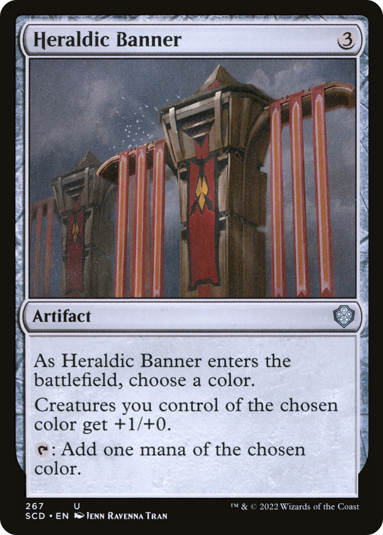 Heraldic Banner [Starter Commander Decks] | Grognard Games