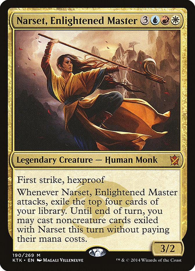 Narset, Enlightened Master [Khans of Tarkir] | Grognard Games
