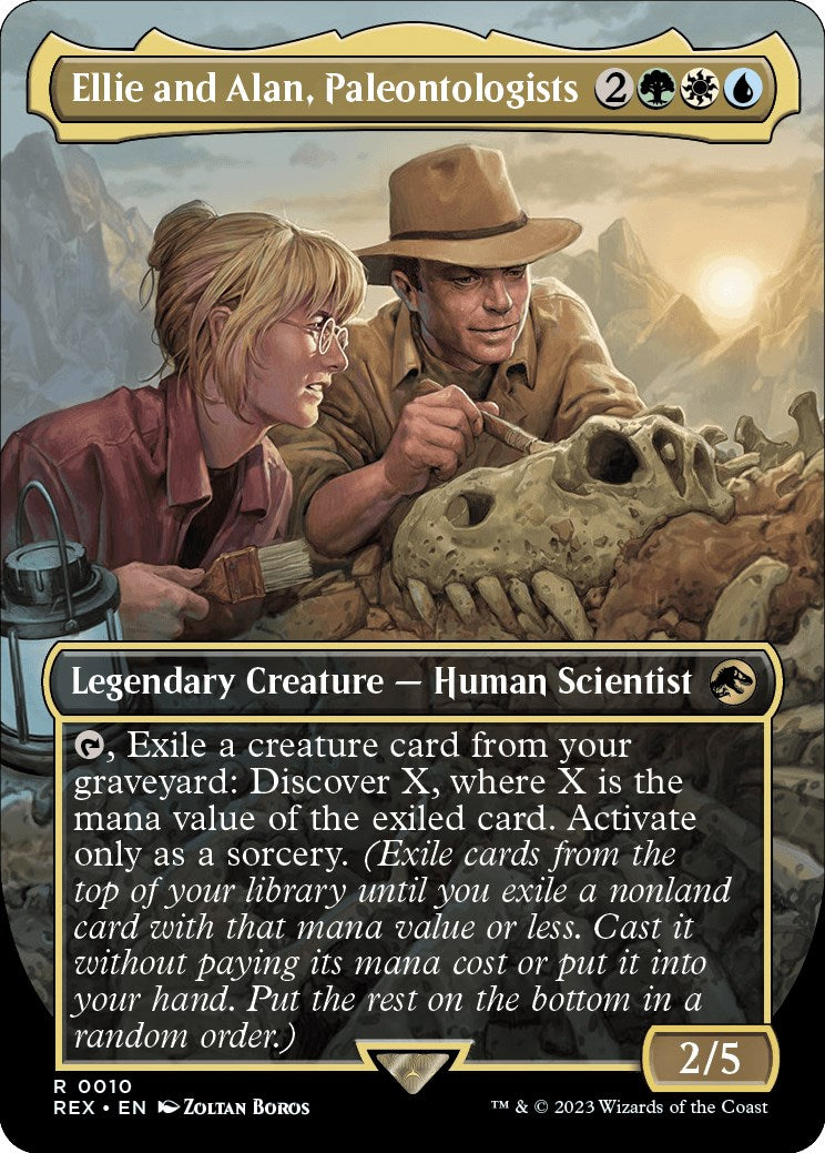 Ellie and Alan, Paleontologists (Borderless) [Jurassic World Collection] | Grognard Games