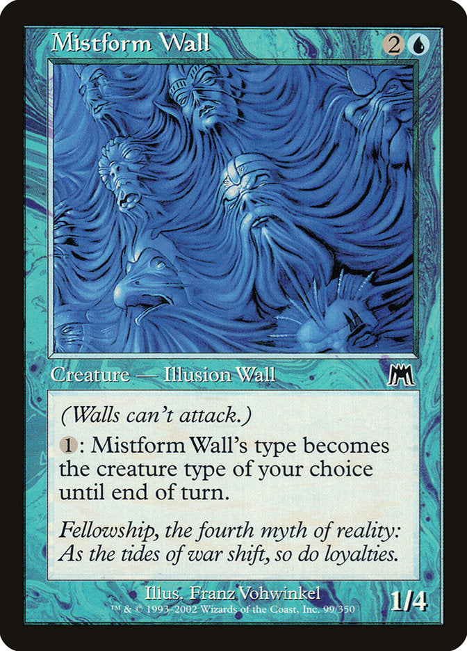 Mistform Wall [Onslaught] | Grognard Games