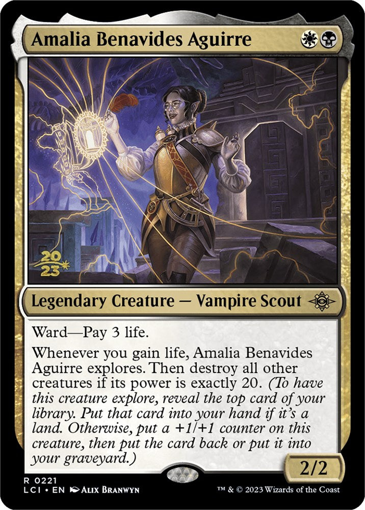 Amalia Benavides Aguirre [The Lost Caverns of Ixalan Prerelease Cards] | Grognard Games