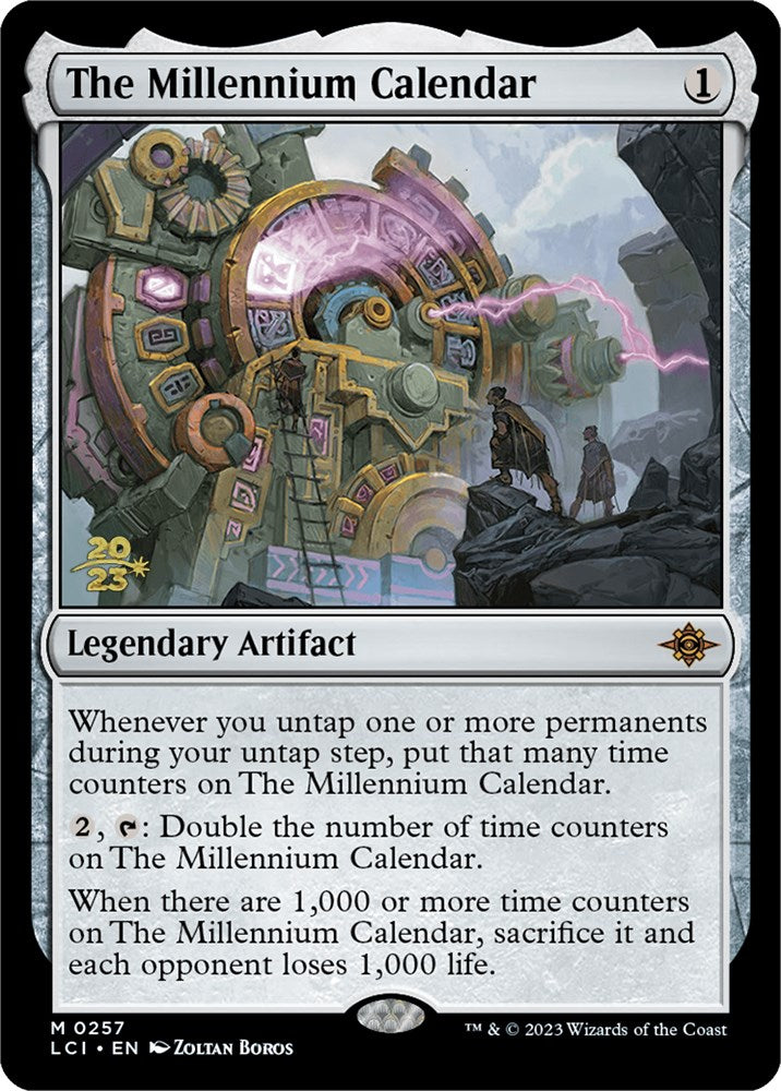 The Millennium Calendar [The Lost Caverns of Ixalan Prerelease Cards] | Grognard Games