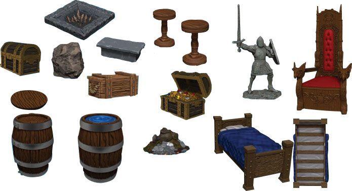 Warlock Tiles: Dungeon Dressings | Grognard Games