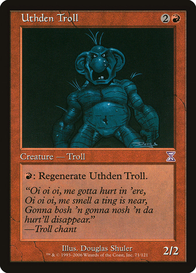 Uthden Troll [Time Spiral Timeshifted] | Grognard Games