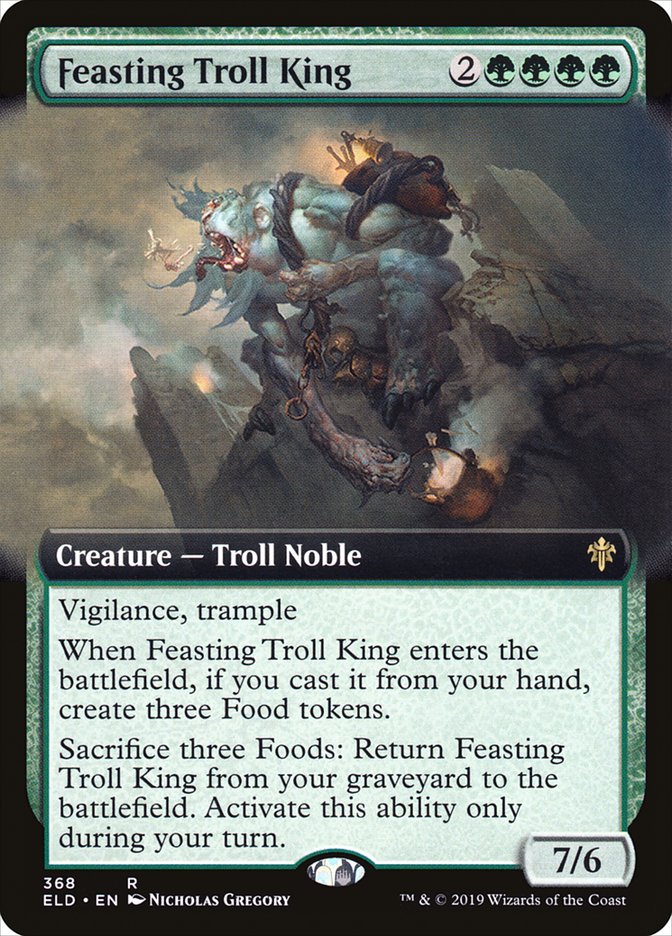 Feasting Troll King (Extended) [Throne of Eldraine] | Grognard Games