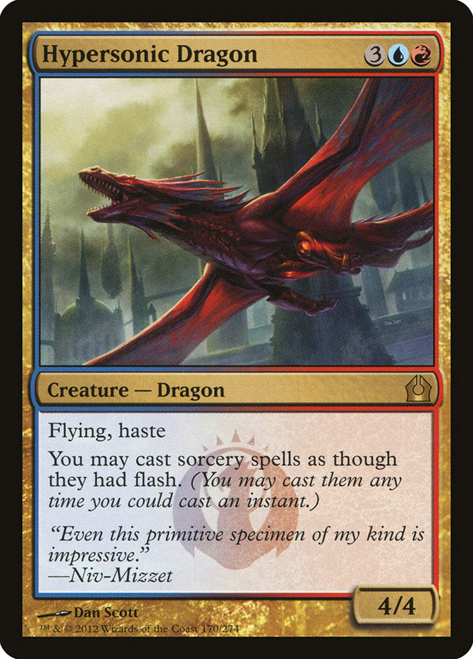 Hypersonic Dragon [Return to Ravnica] | Grognard Games