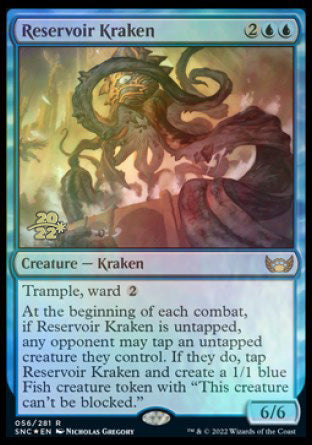 Reservoir Kraken [Streets of New Capenna Prerelease Promos] | Grognard Games