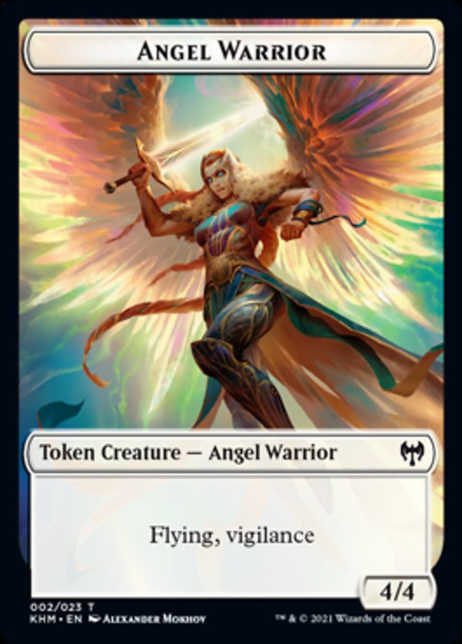 Angel Warrior [Kaldheim Tokens] | Grognard Games