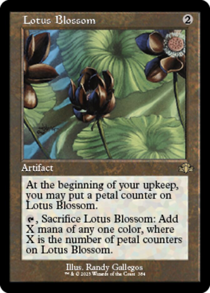 Lotus Blossom (Retro) [Dominaria Remastered] | Grognard Games