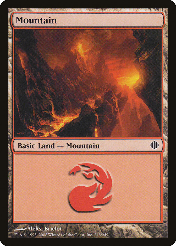 Mountain (243) [Shards of Alara] | Grognard Games