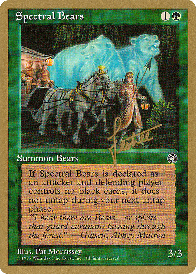 Spectral Bears (Bertrand Lestree) [Pro Tour Collector Set] | Grognard Games