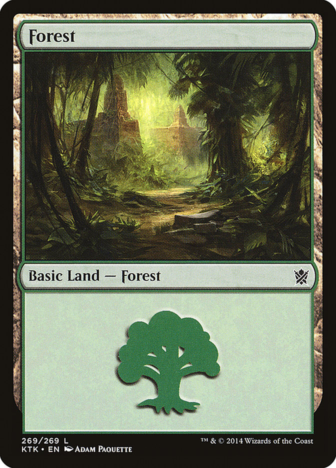 Forest (269) [Khans of Tarkir] | Grognard Games