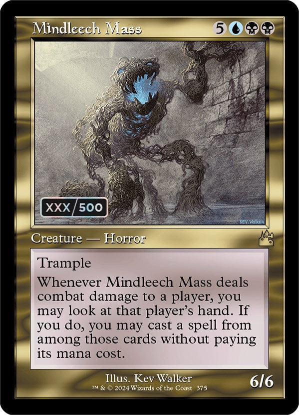 Mindleech Mass (Retro) (Serialized) [Ravnica Remastered] | Grognard Games