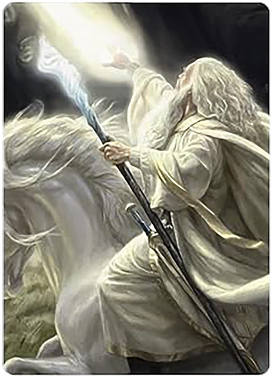 Gandalf of the Secret Fire Art Card [The Lord of the Rings: Tales of Middle-earth Art Series] | Grognard Games