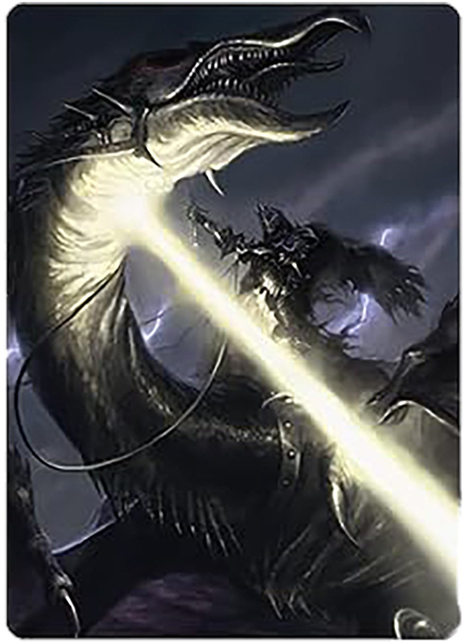 Olorin's Searing Light Art Card [The Lord of the Rings: Tales of Middle-earth Art Series] | Grognard Games