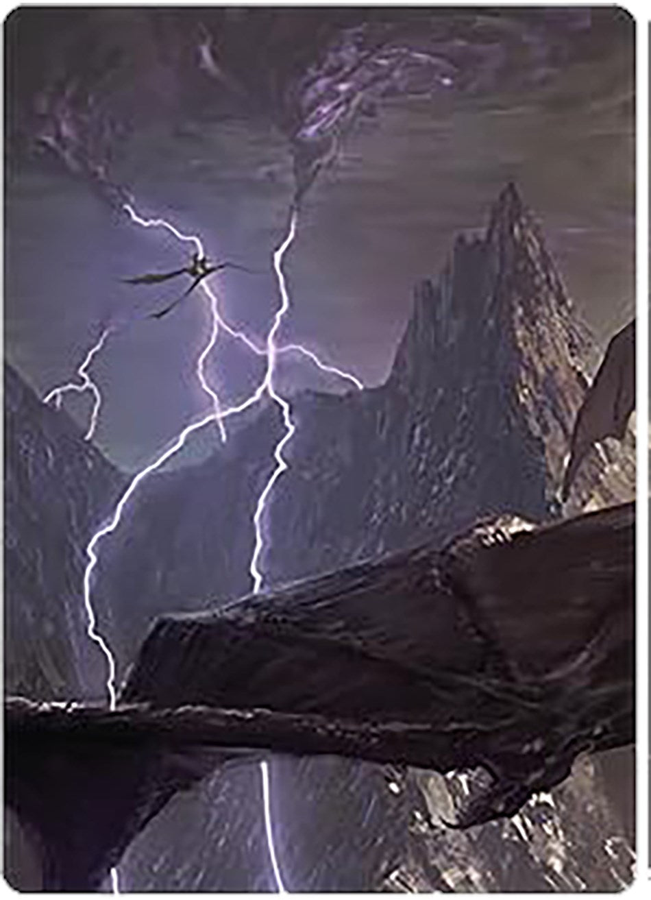 Call Forth the Tempest Art Card [The Lord of the Rings: Tales of Middle-earth Art Series] | Grognard Games