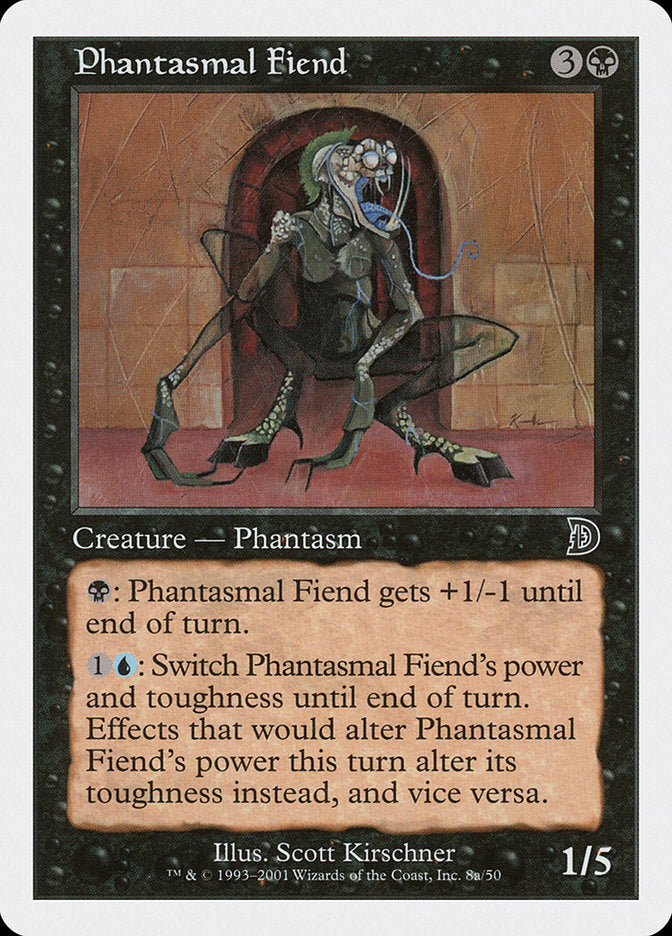 Phantasmal Fiend (Standing) [Deckmasters] | Grognard Games