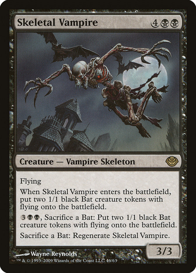 Skeletal Vampire [Duel Decks: Garruk vs. Liliana] | Grognard Games