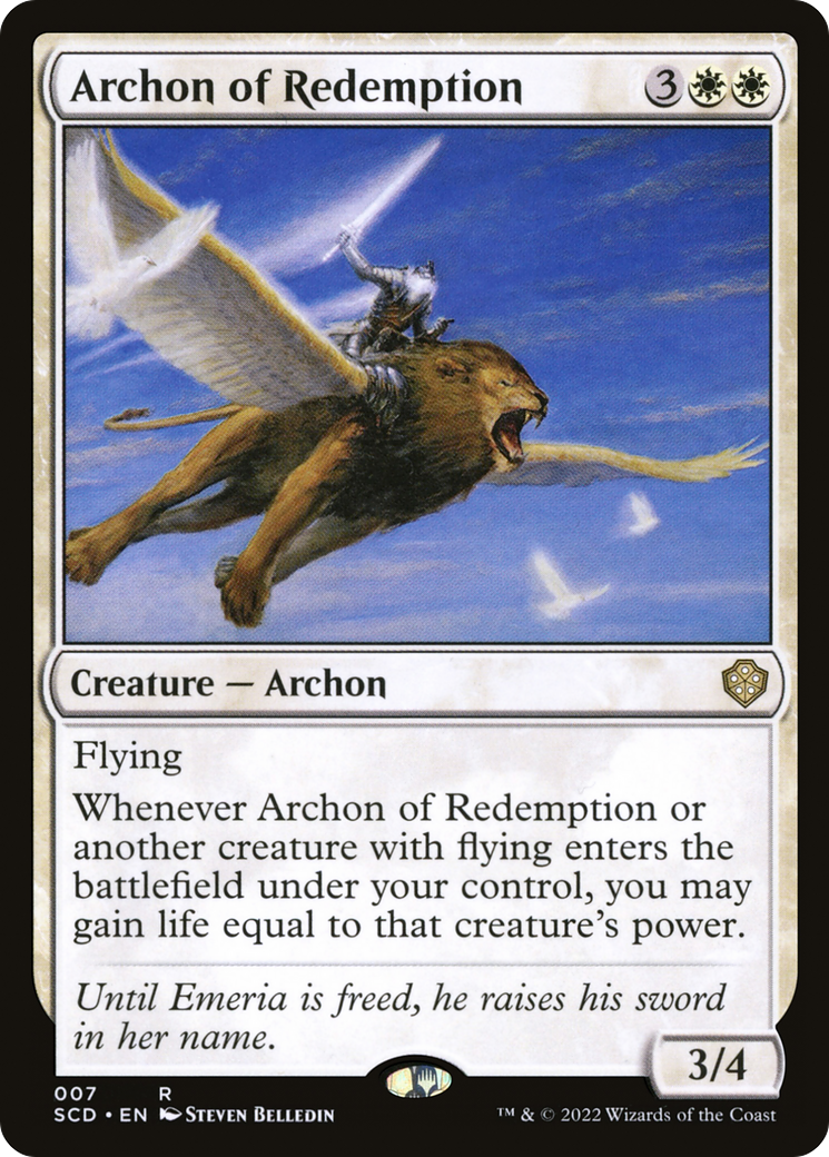 Archon of Redemption [Starter Commander Decks] | Grognard Games