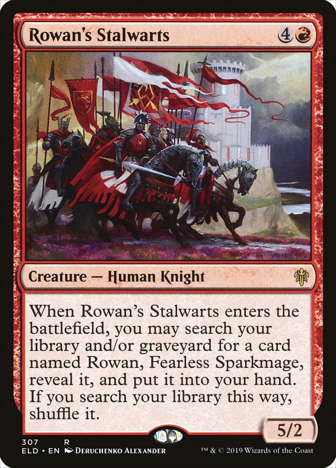 Rowan's Stalwarts [Throne of Eldraine] | Grognard Games