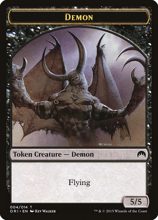 Demon [Magic Origins Tokens] | Grognard Games