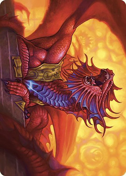 Niv-Mizzet, Guildpact Art Card (44/49) [Murders at Karlov Manor Art Series] | Grognard Games