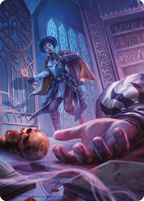 Deadly Complication Art Card [Murders at Karlov Manor Art Series] | Grognard Games