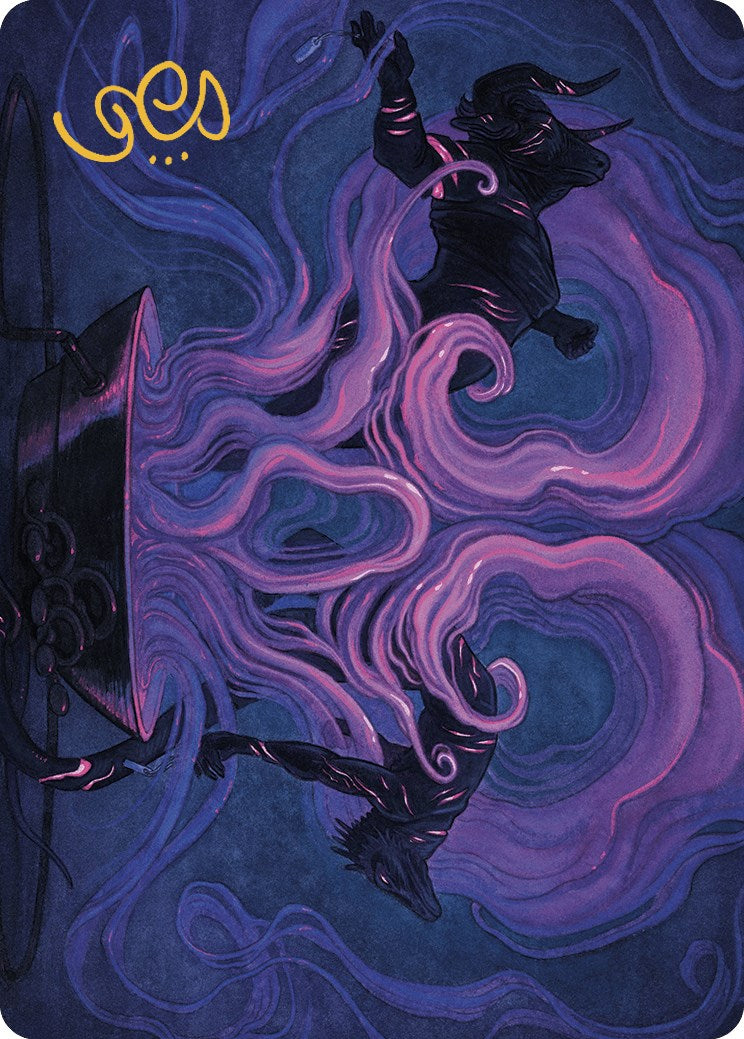 Macabre Reconstruction Art Card (Gold-Stamped Signature) [Murders at Karlov Manor Art Series] | Grognard Games