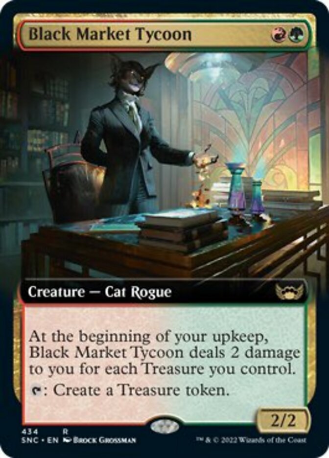 Black Market Tycoon (Extended Art) [Streets of New Capenna] | Grognard Games