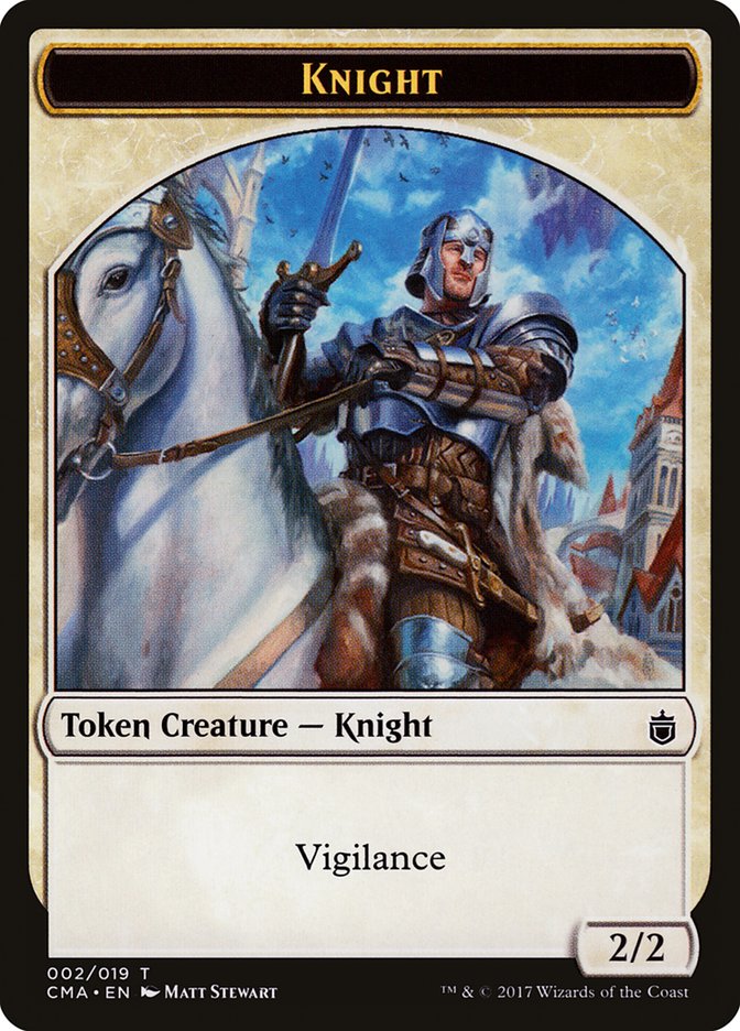 Knight [Commander Anthology Tokens] | Grognard Games
