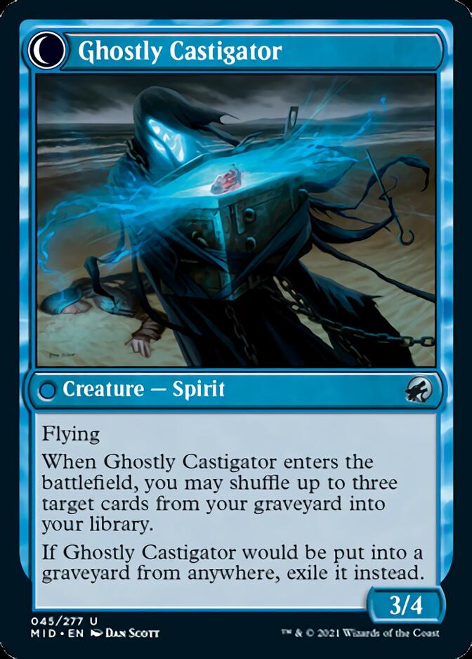 Covetous Castaway // Ghostly Castigator [Innistrad: Midnight Hunt] | Grognard Games